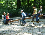 Spaß auf dem Spielplatz