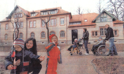Einrichtungsverbund für Blinde nimmt zwei denkmal- und behindertengerecht sanierte Heimgebäude an der Flemmingstraße in Besitz.
