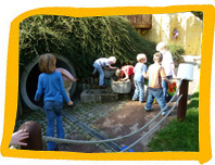 Kinder auf dem Spielplatz